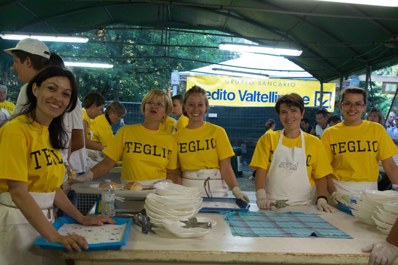 Teglio pronta per la Festa dei pizzoccheri