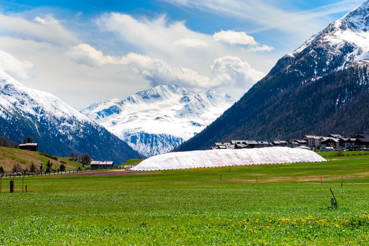 Livigno: neve conservata per l’estate