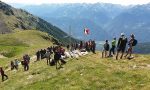 Gli Alpini di Teglio in cammino fino al Meden