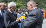 Sicurezza: Anmil consegna un caschetto giallo a Matterella