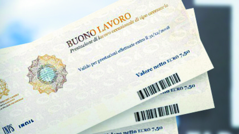 I nuovi voucher: un danno per il turismo