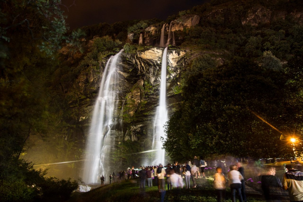 Notte Rosa alle Cascate tra passato e futuro