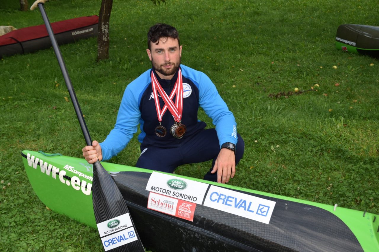 Mondiali di canoa: oggi la Valle festeggia il suo campione