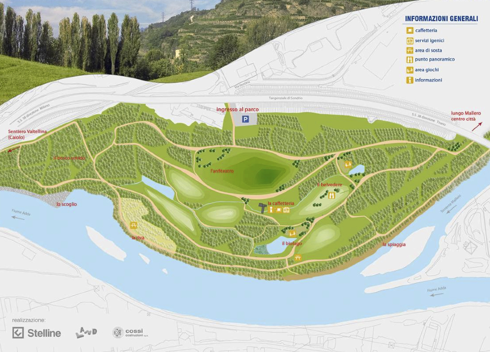 Due autobus per raggiungere il Parco Bartesaghi