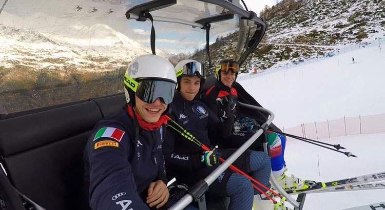 Sci alpino: i futuri campioni allo Stelvio