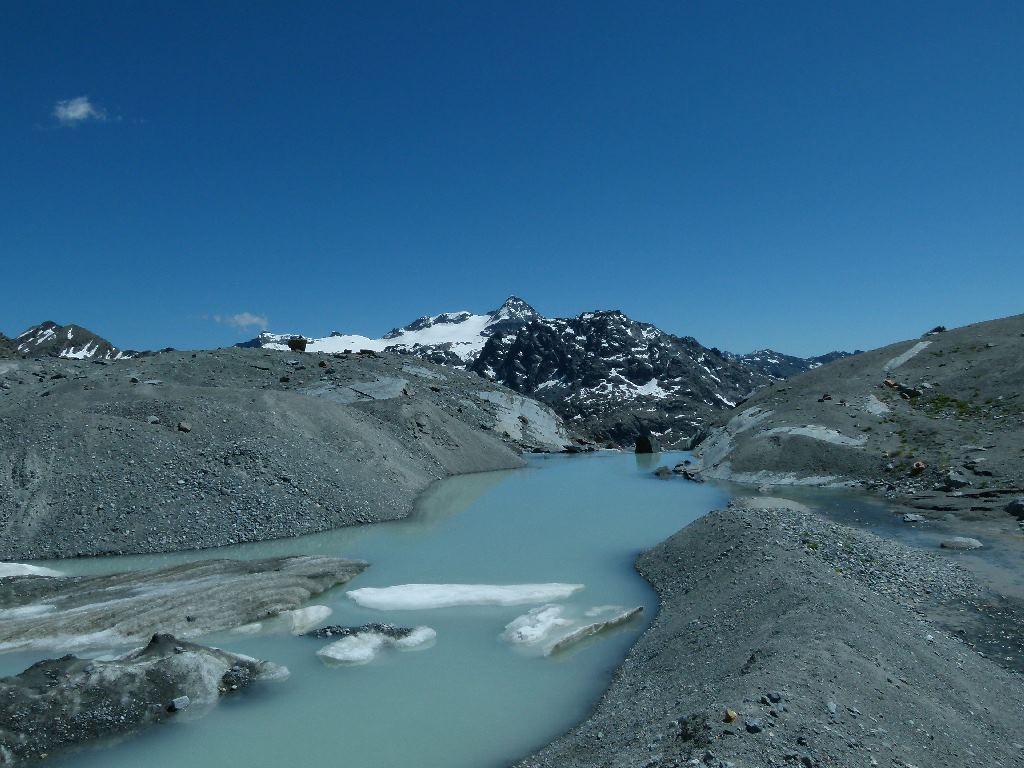 Taglio del nastro per il sentiero glaciologico Marson