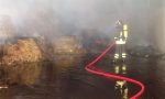 Incendio alla Seval di Colico pompieri al lavoro