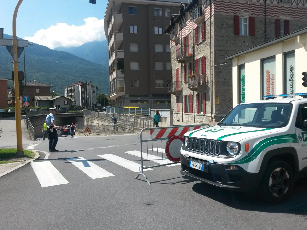Fuga di gas in via Parolo