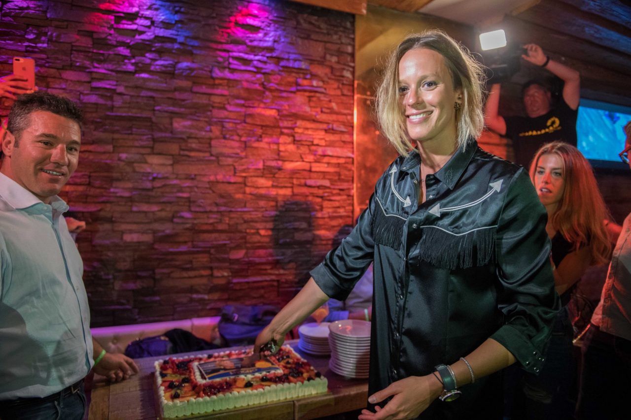 Livigno, Trofeo delle Contrade con Federica Pellegrini