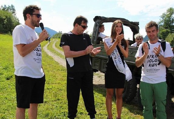 Aprica Color Run, festa in ricordo di Riccardo