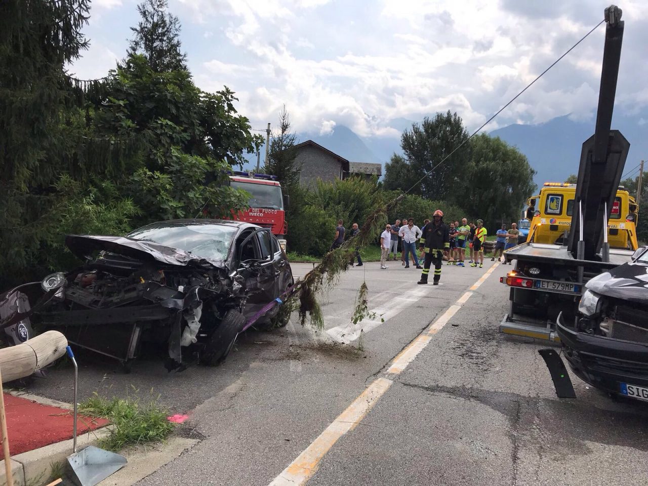 Incidente a Sorico: sono dieci le persone coinvolte