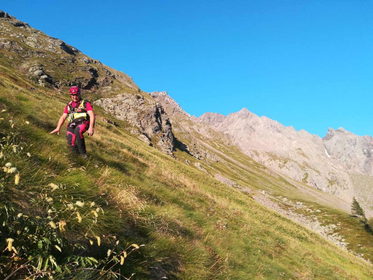 Quattro ventenni bloccati in Val di Mello