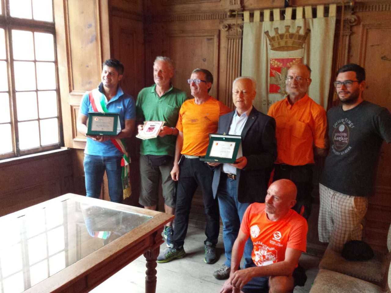 Orobicambiente: una staffetta approda in Valchiavenna