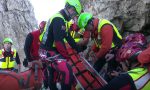 Cade mentre fa bouldering in Valmasino, 31enne in ospedale