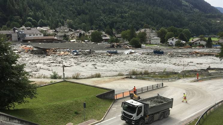 Frana Val Bregaglia: Spino e Sottoponte sono nuovamente abitabili