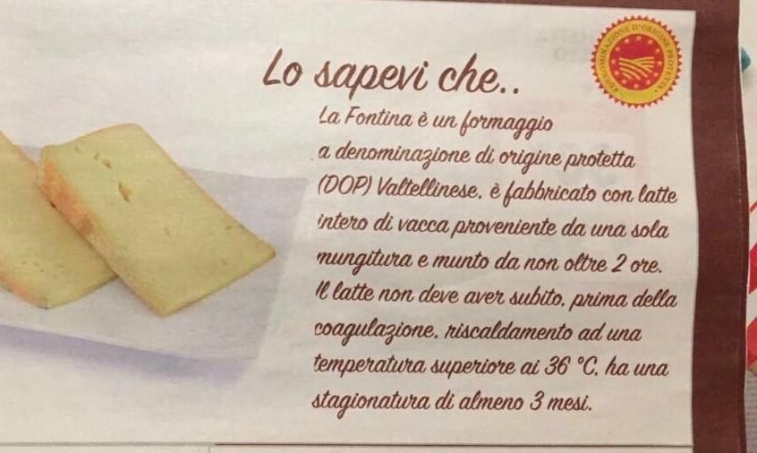 La Fontina diventa valtellinese: è bufera