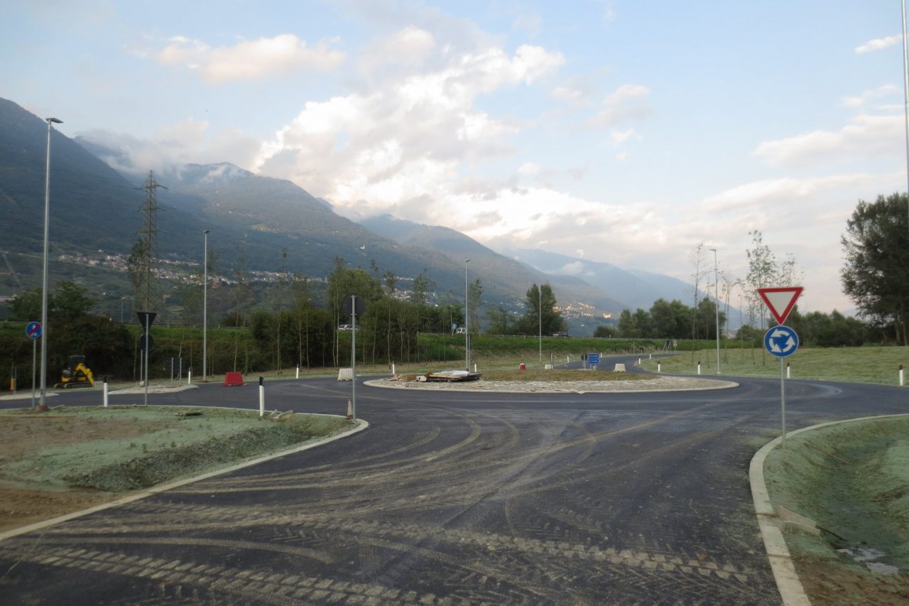 Lo svincolo di via Samaden è pronto