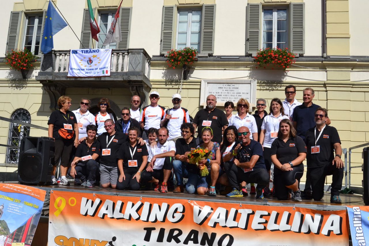 Walking Valtellina da record a Tirano