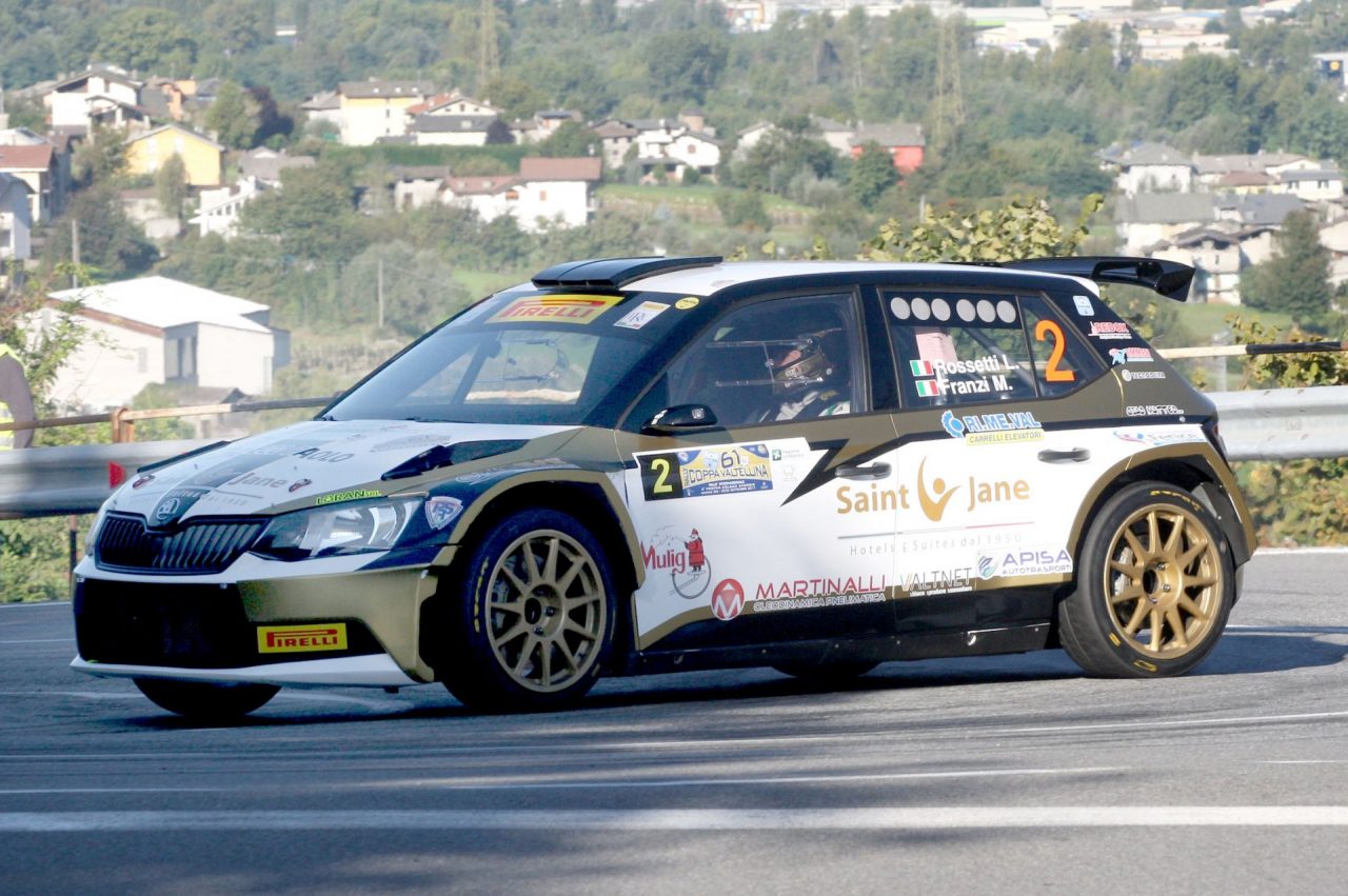 Il Rally Coppa Valtellina a Rossetti