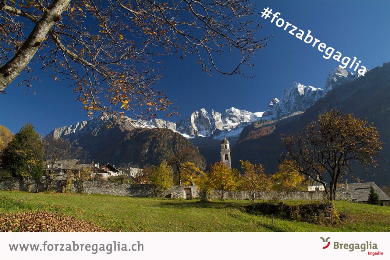 #Forzabregaglia, un simbolo di solidarietà diventa slogan turistico