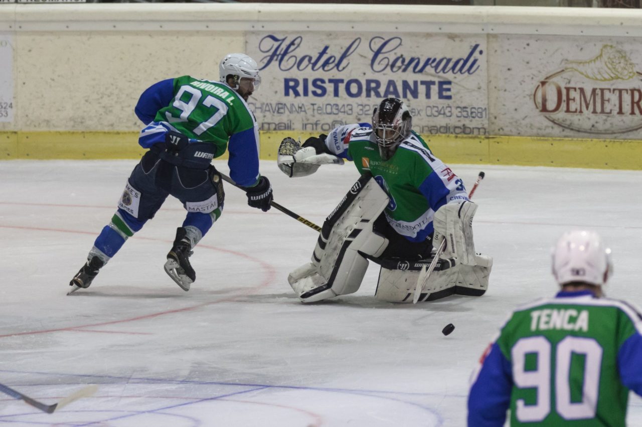 Prima vittoria per l’Hockey Chiavenna