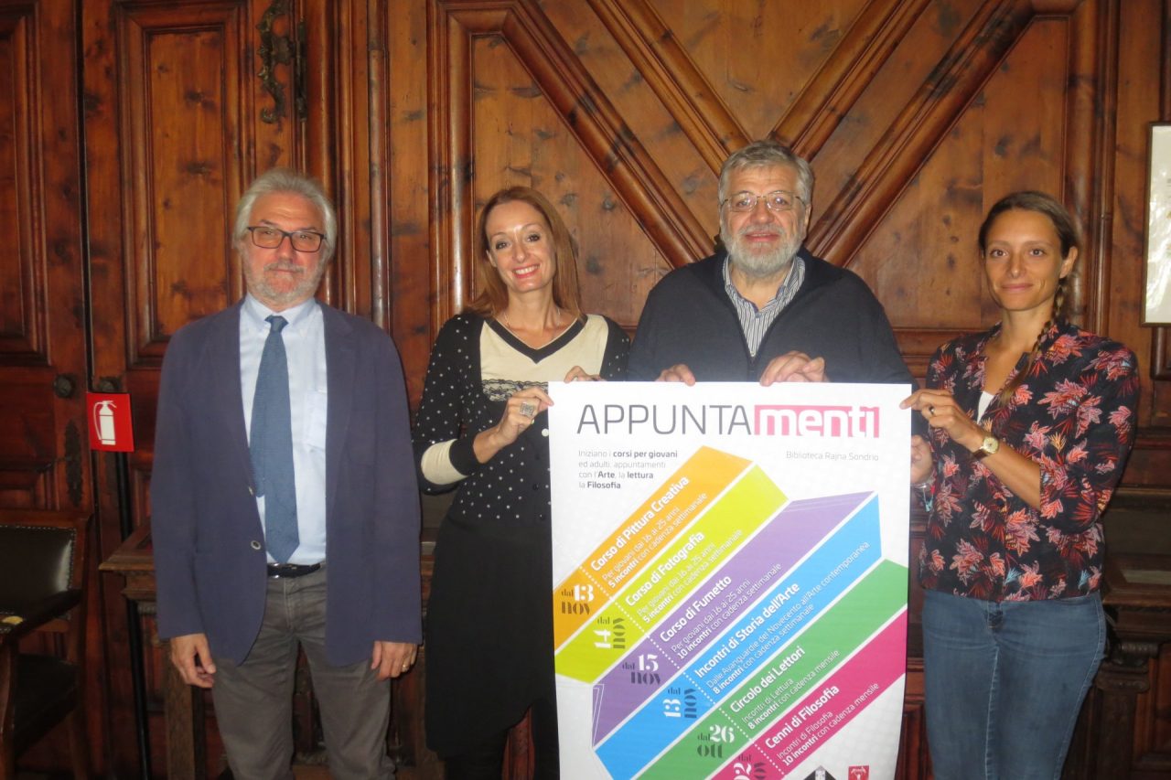 Nuovi corsi alla Biblioteca Pio Rajna