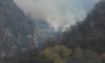 Incendio anche in Val Codera: le fiamme non danno pace
