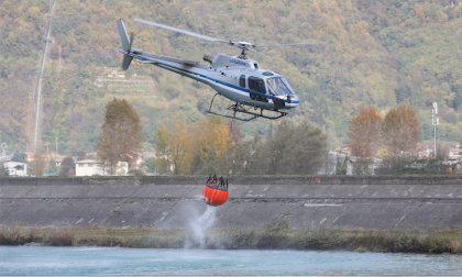 Incendio in Valtellina, 500 persone isolate