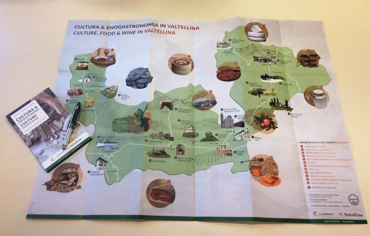 La cartina delle eccellenze da vedere e degustare