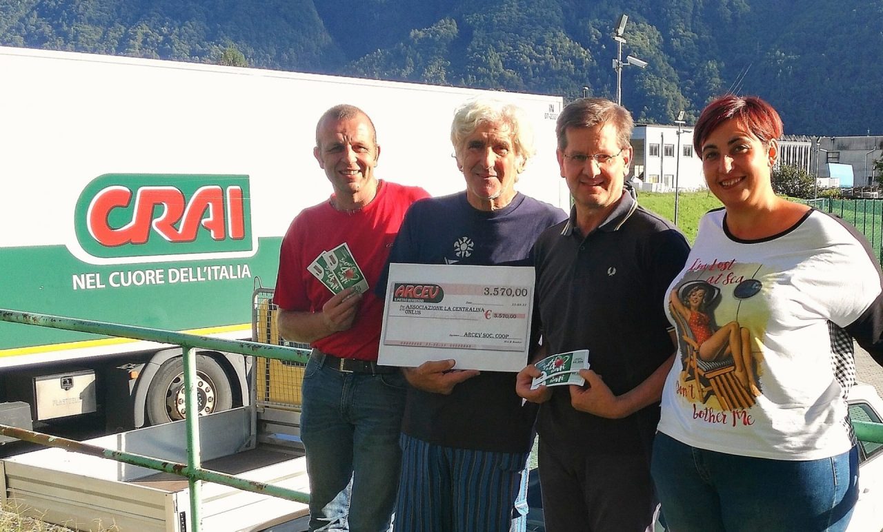 Con Arcev la spesa è solidale