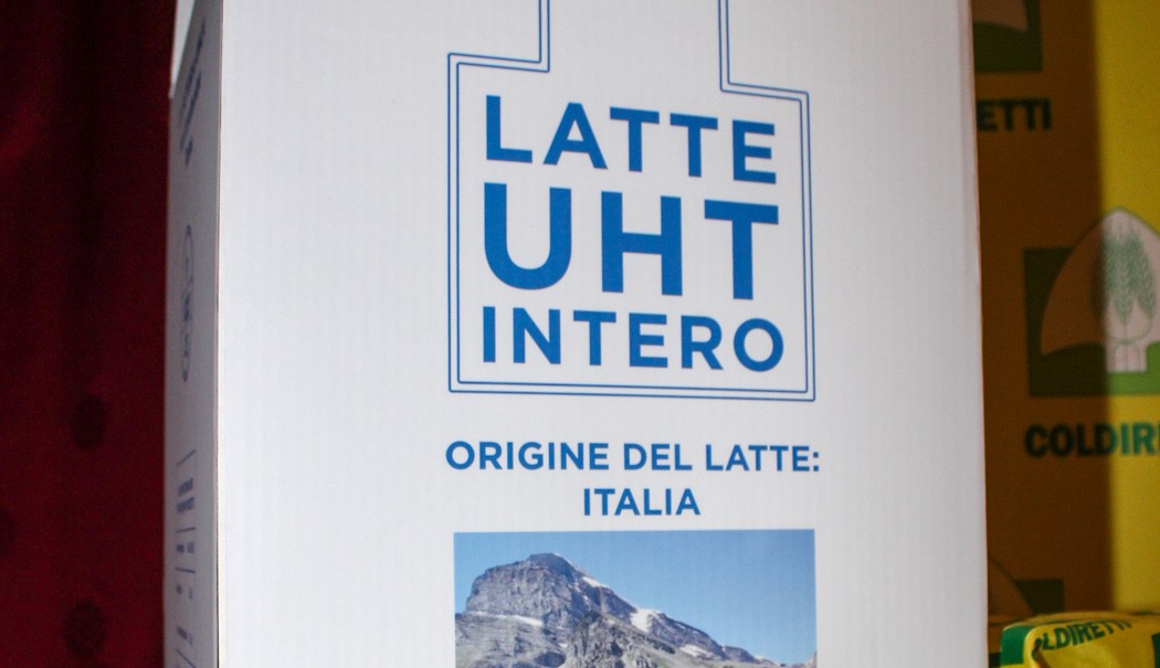 Latte, scatta l’obbligo di provenienza sull’etichetta