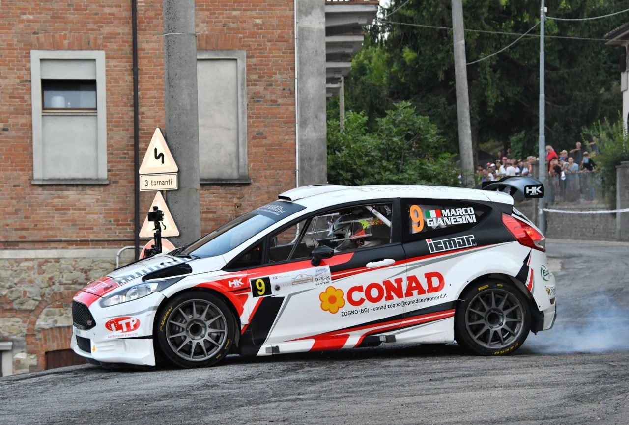 Marco Gianesini al Rally Monza