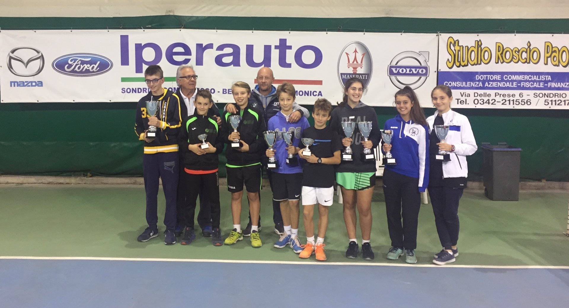 Campionati provinciali tennis, i vincitori