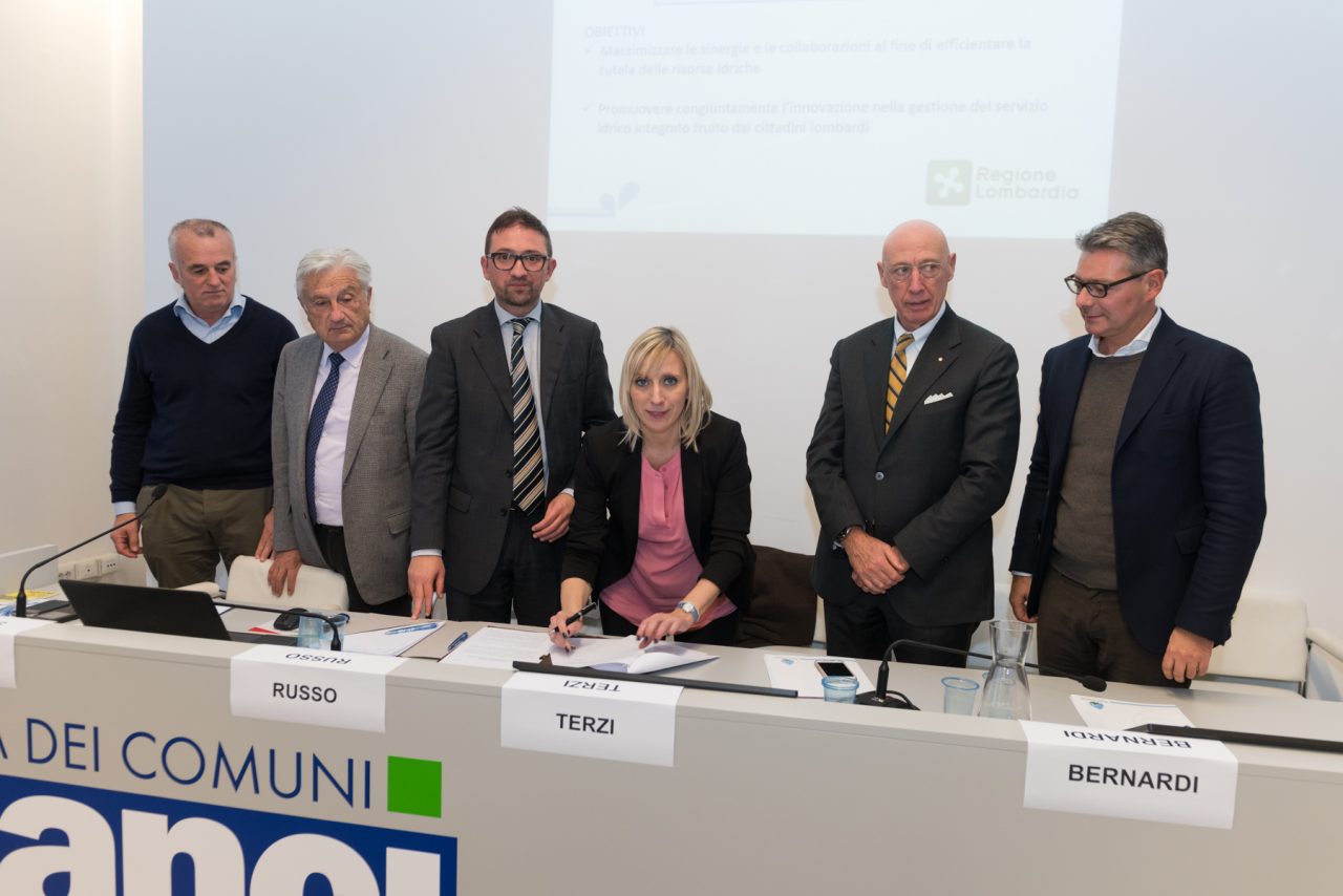 Acqua, accordo tra Regione e Water Alliance