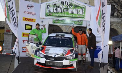 Marco Gianesini nella top ten del decimo Rally Balcone delle Marche