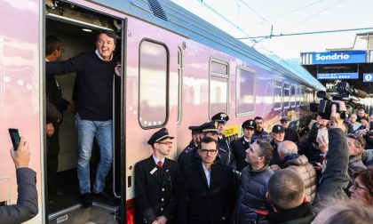 Renzi Treno Tour: FOTO e VIDEO della visita a Sondrio