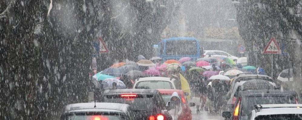 Ordinaria criticità per neve e vento