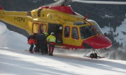 Raffica di incidenti sulle piste da sci