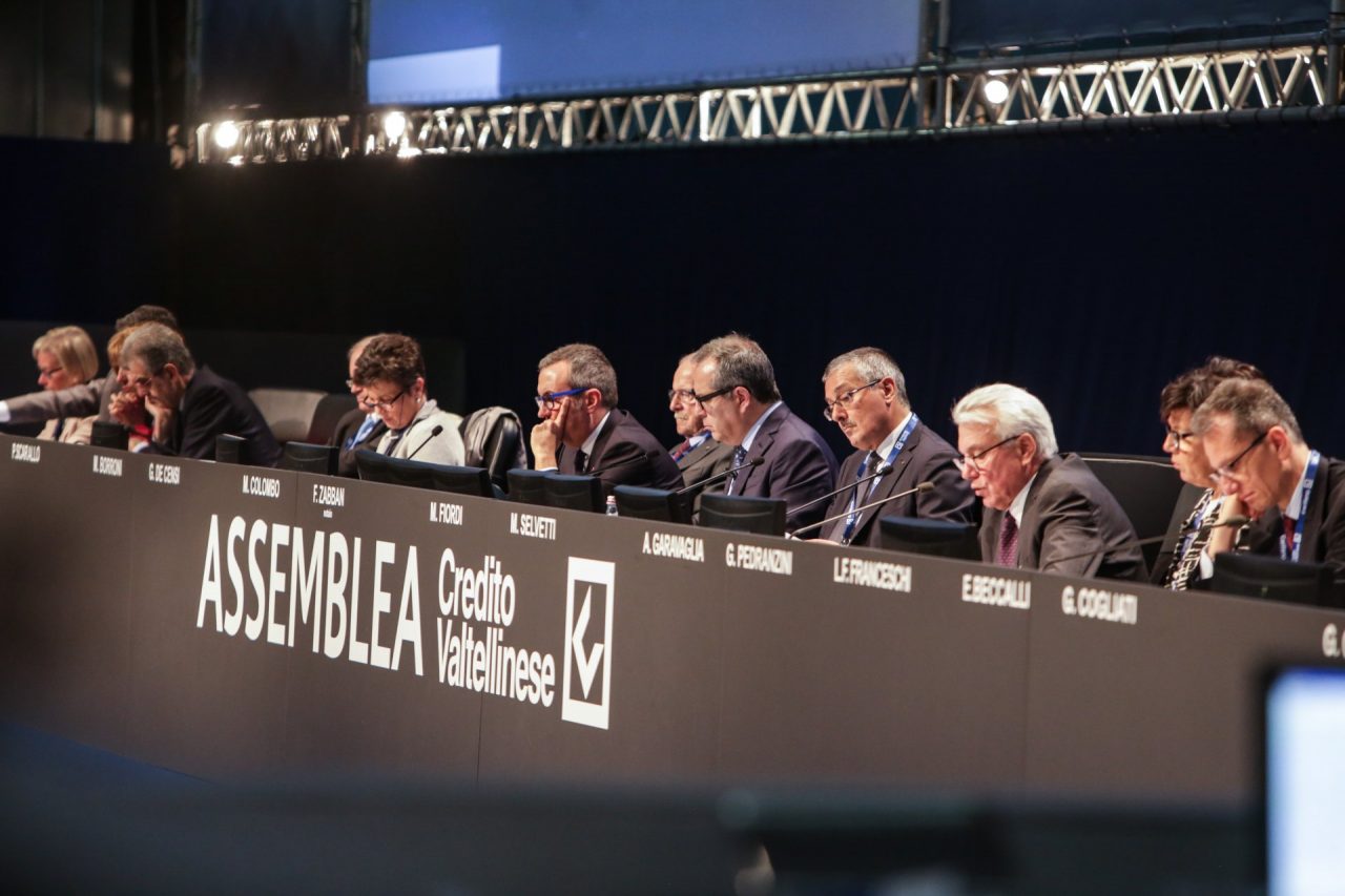 Approvati il progetto di bilancio e il bilancio consolidato di Credito valtellinese
