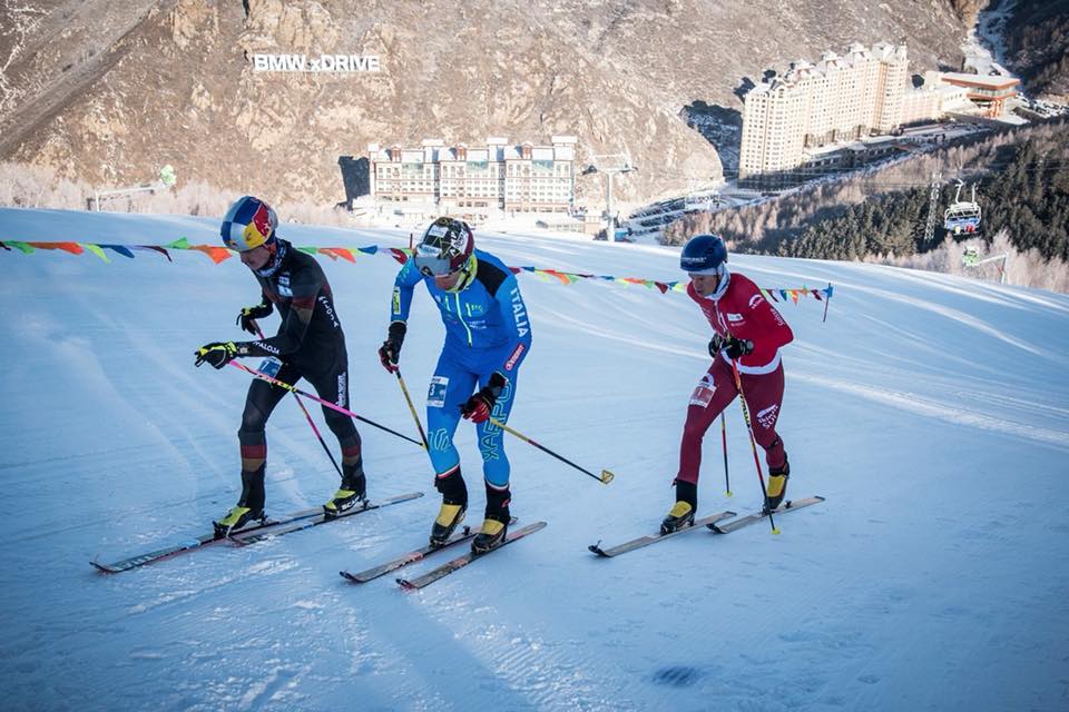 Michele Boscacci sul podio in Cina VIDEO