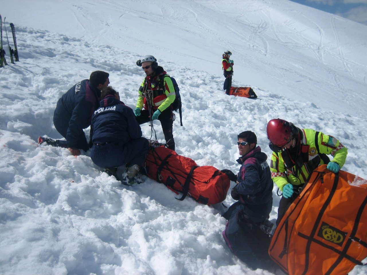 Tanti i soccorsi sulle piste da sci