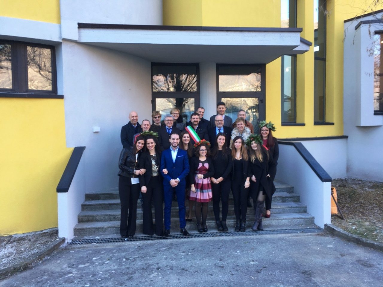 Festa per gli infermieri laureati