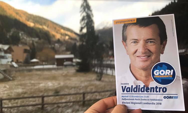 Parte dalla Valdidentro la sfida di Giorgio Gori a Roberto Maroni