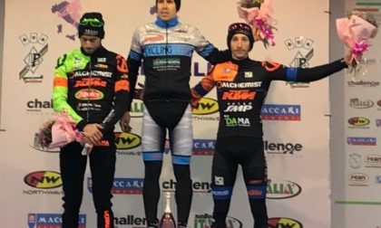 Sul podio i fratelli Samparisi al Giro d'Italia ciclocross
