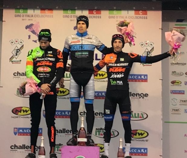 Sul podio i fratelli Samparisi al Giro d’Italia ciclocross