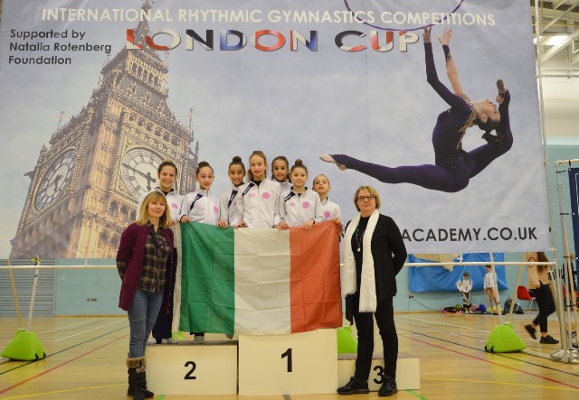 Fine settimana londinese per la ginnastica ritmica V.E.R.A.