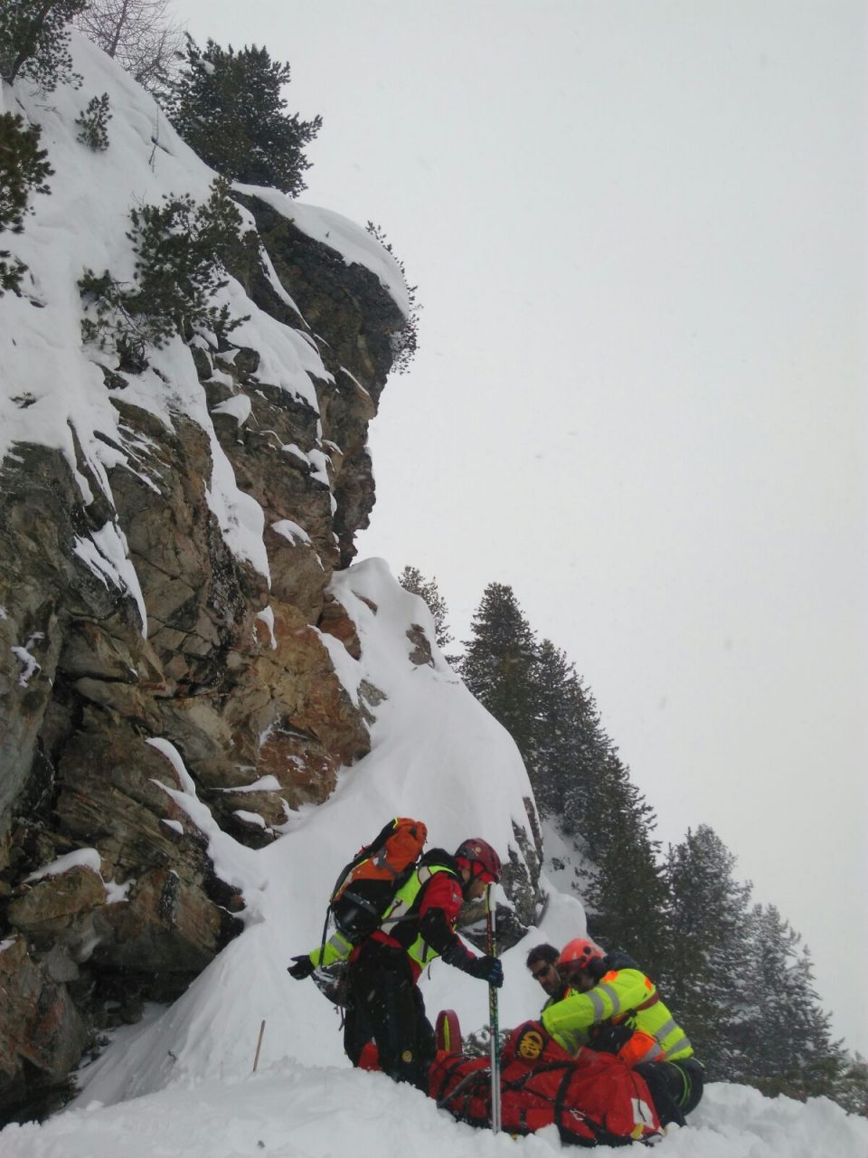Valfurva, soccorso snowboarder