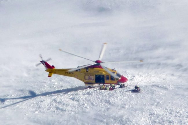 Un’altra valanga, due persone portate in ospedale
