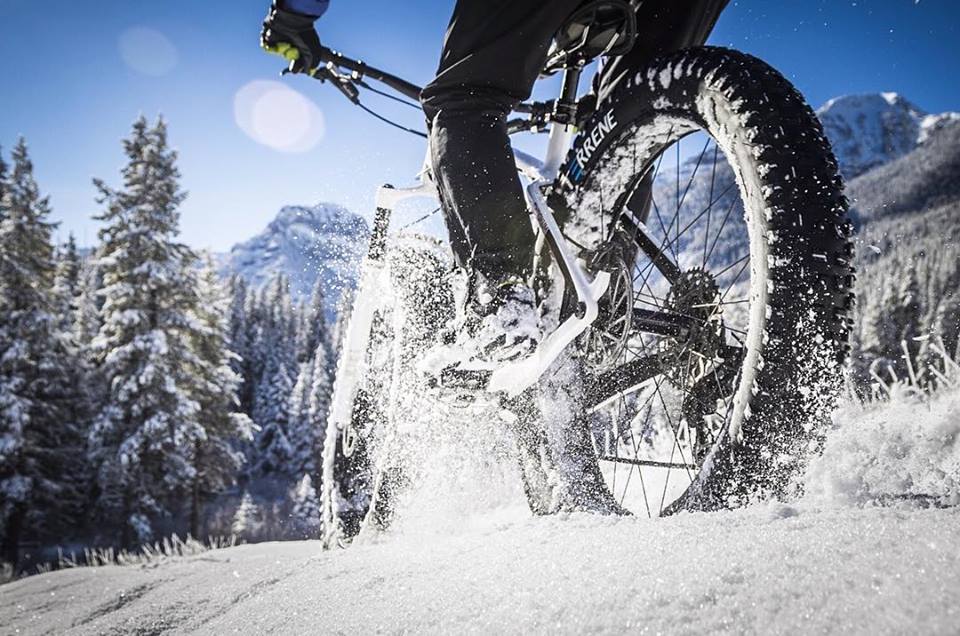 Gara sprint di fat bike a Isolaccia