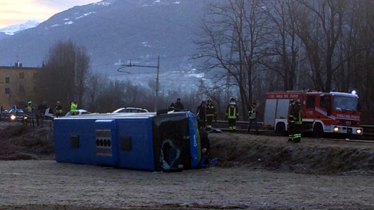 Incidente Statale 38, 25enne muore mentre andava a lavoro